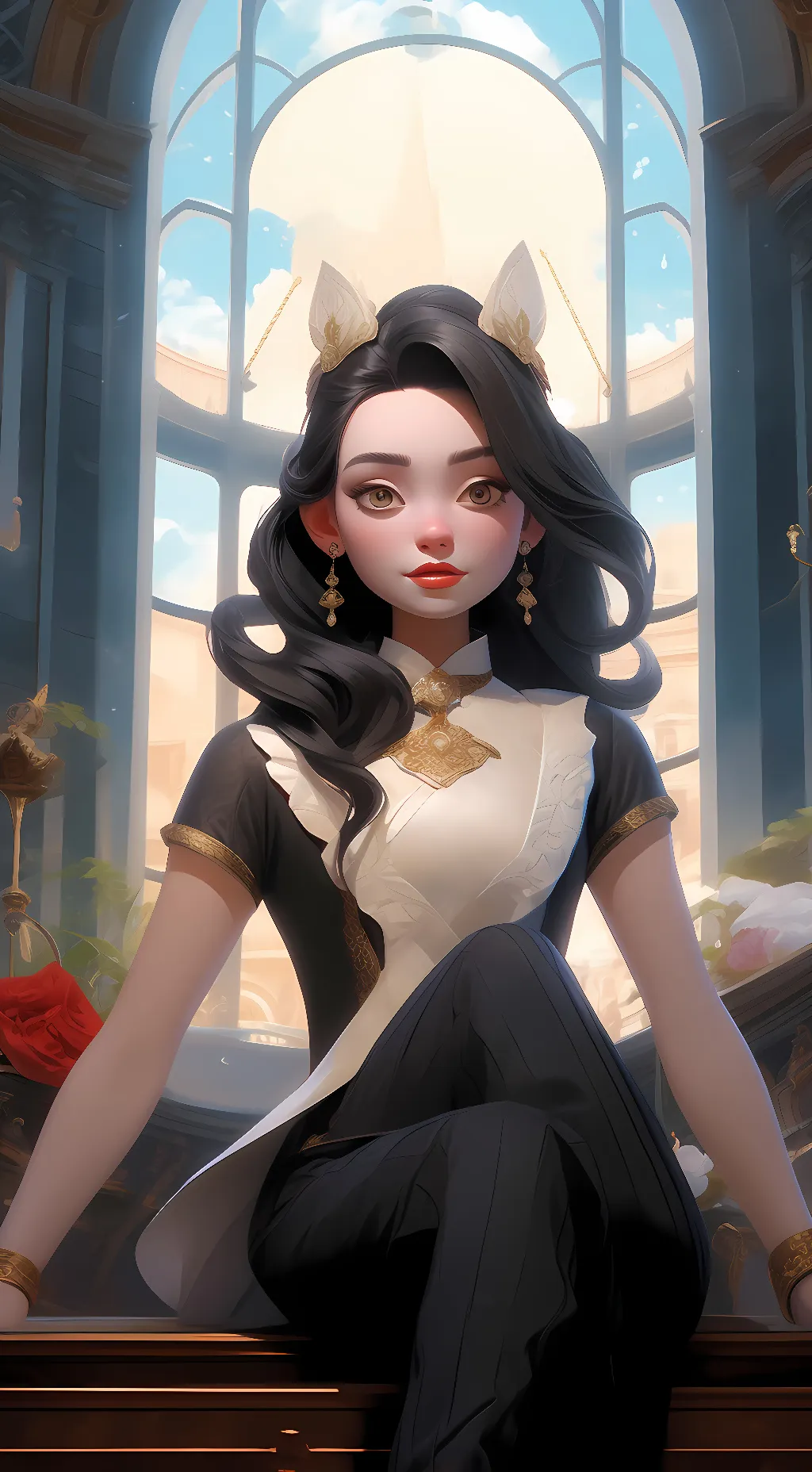 ai character: Lydia background
