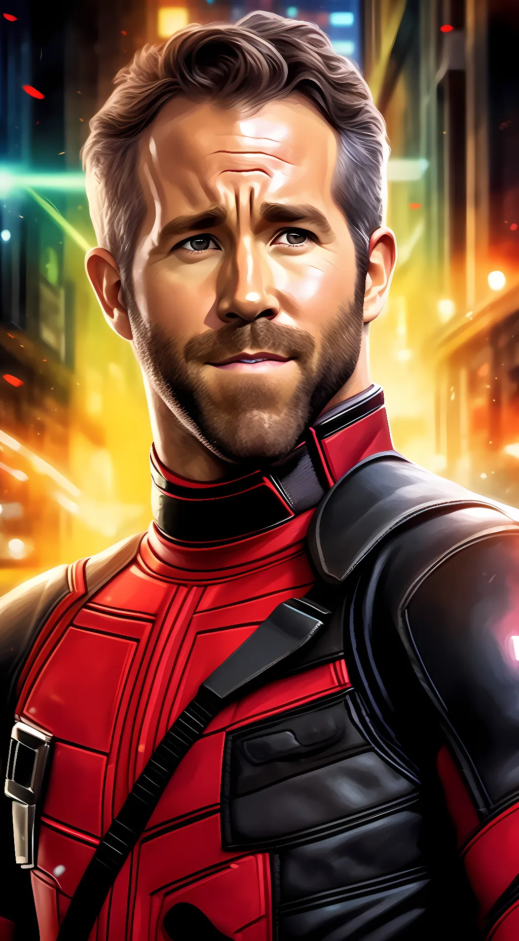 ai character: Ryan Reynolds background