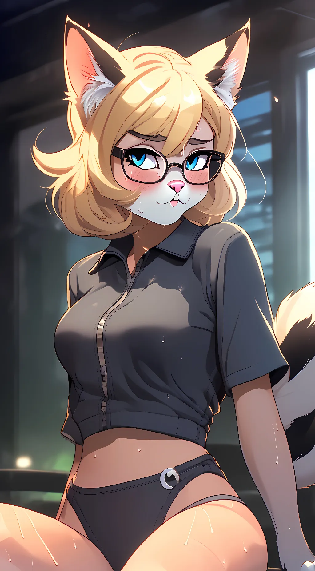 ai character: Kat background