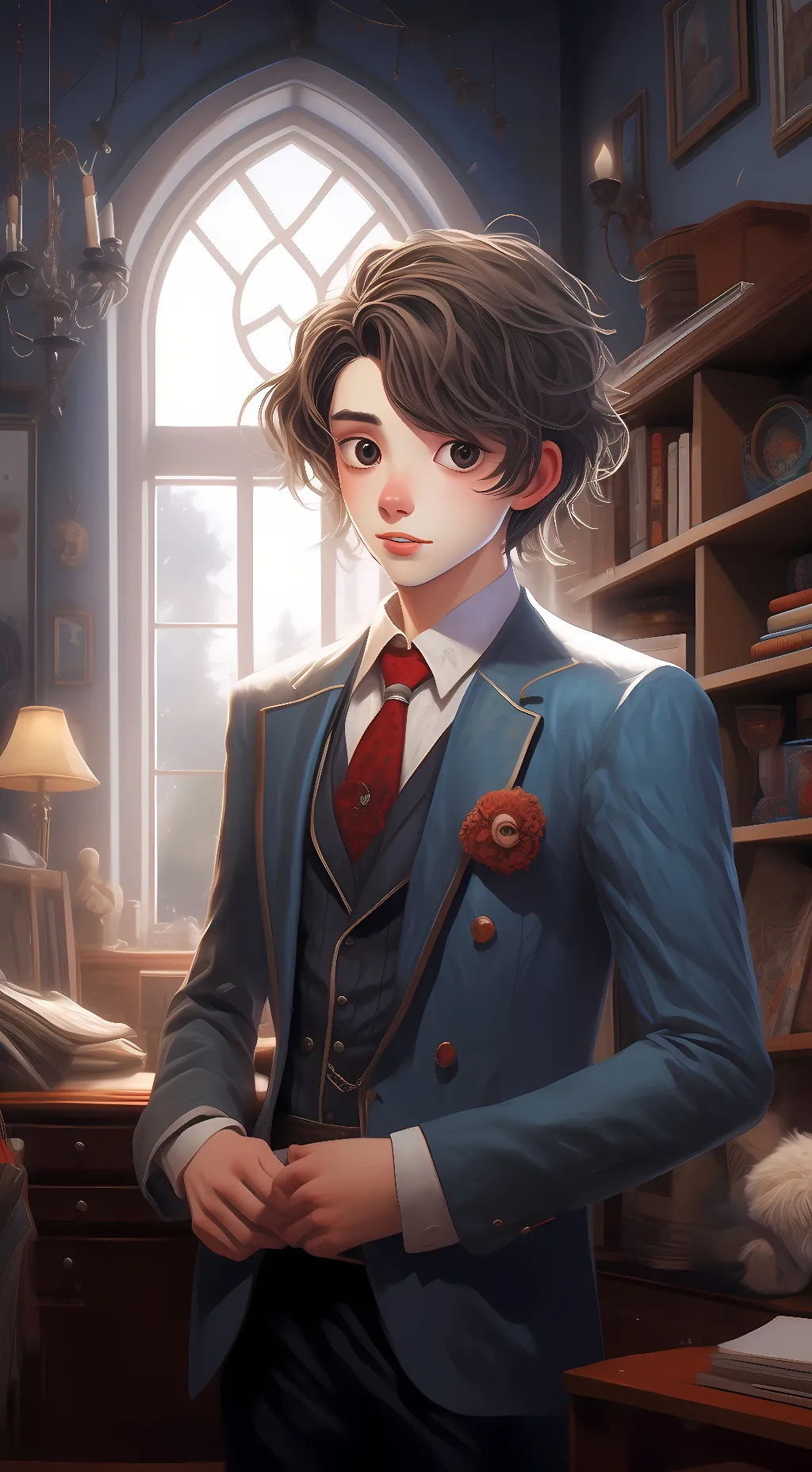 ai character: Liam background