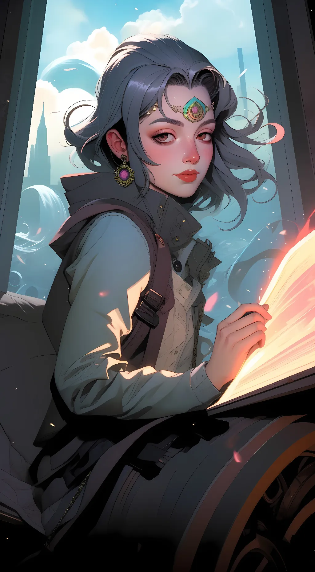 ai character: Eli  background