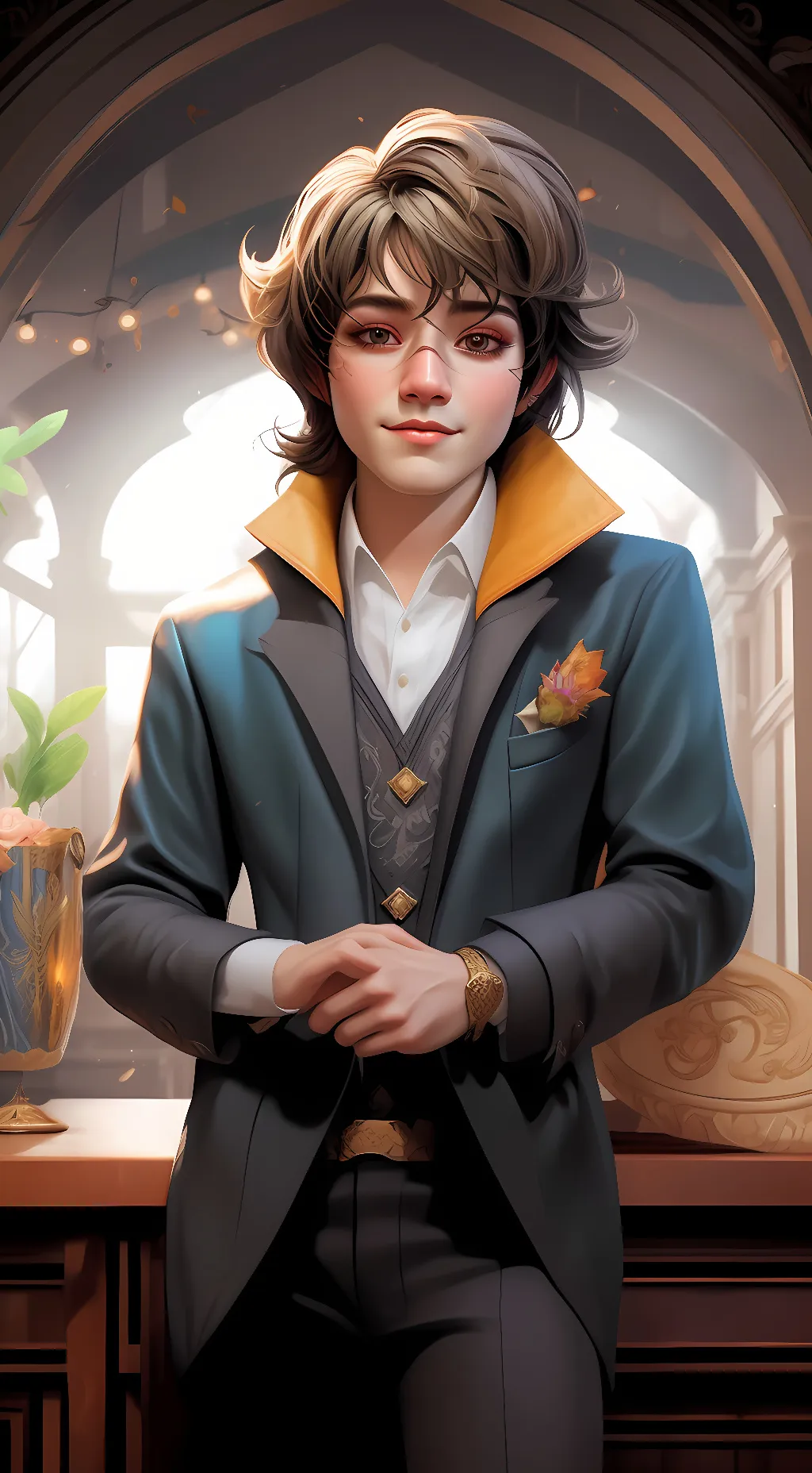 ai character: Owen background
