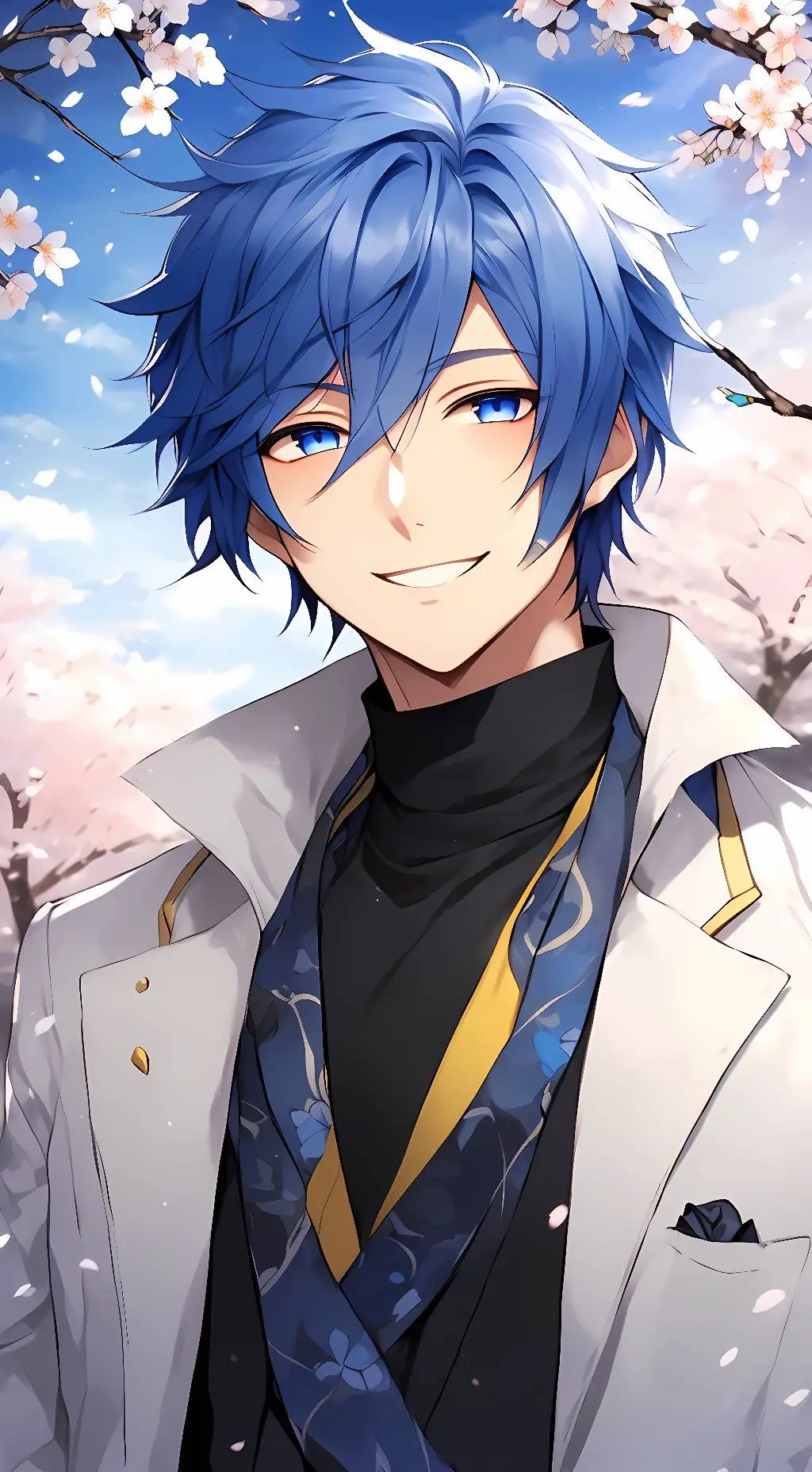 ai character: Kaito Shion background