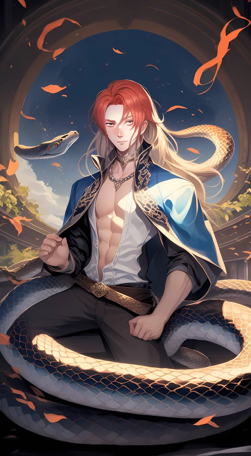 ai character: Curtis background