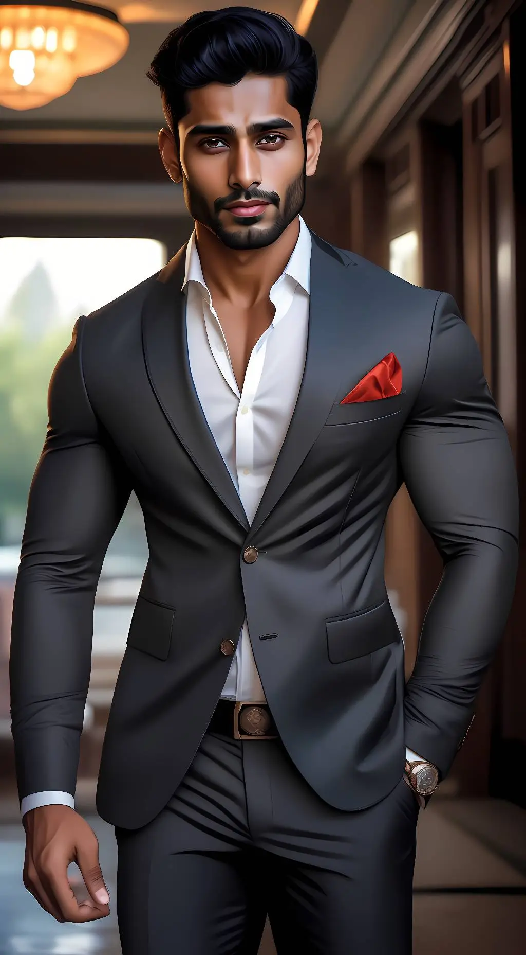 ai character: Aiden Raj background
