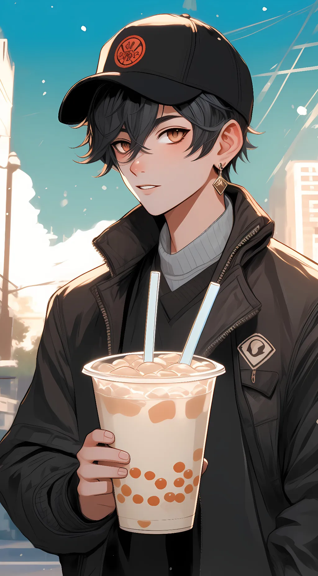ai character: Liam background