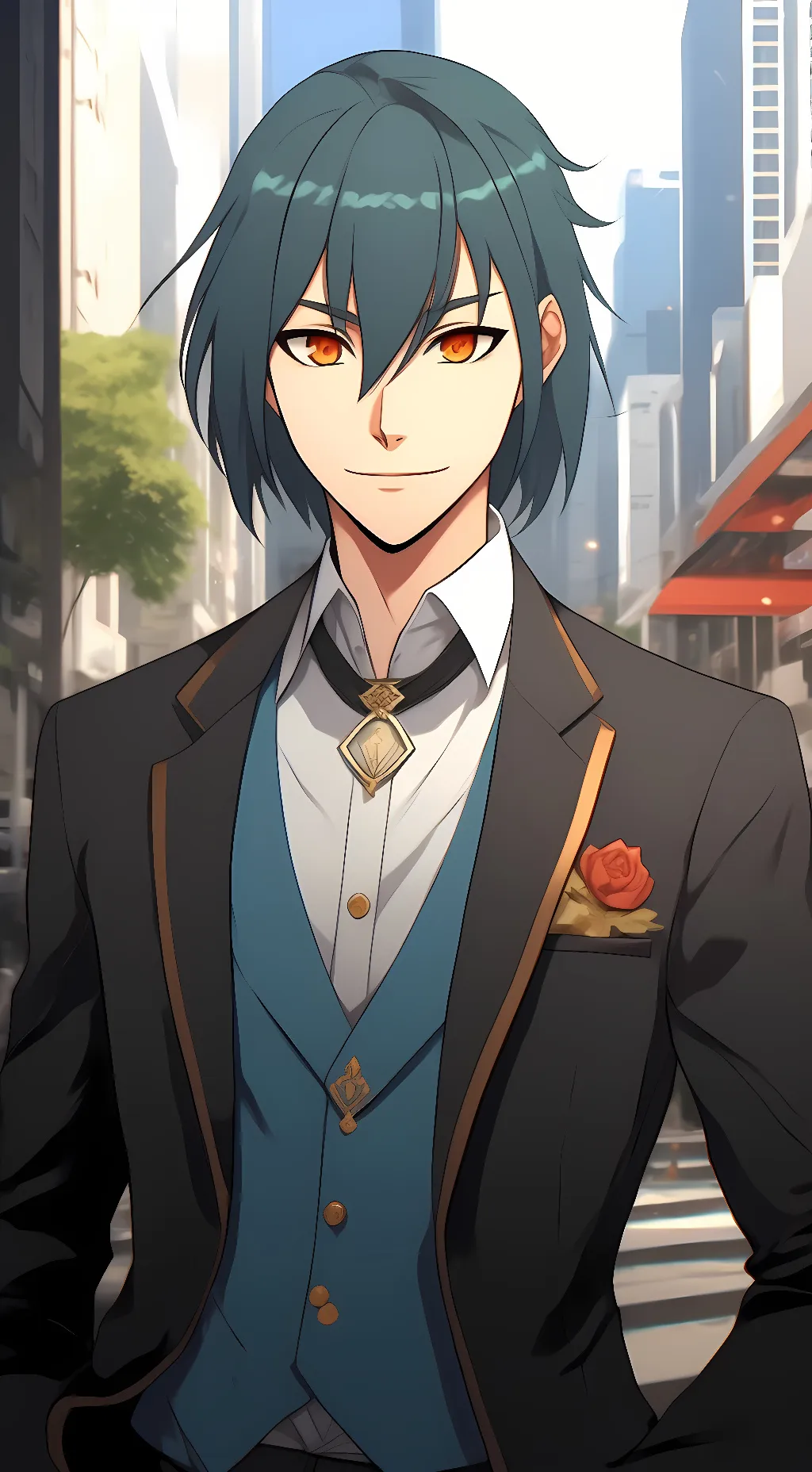 ai character: Yuri Briar  background