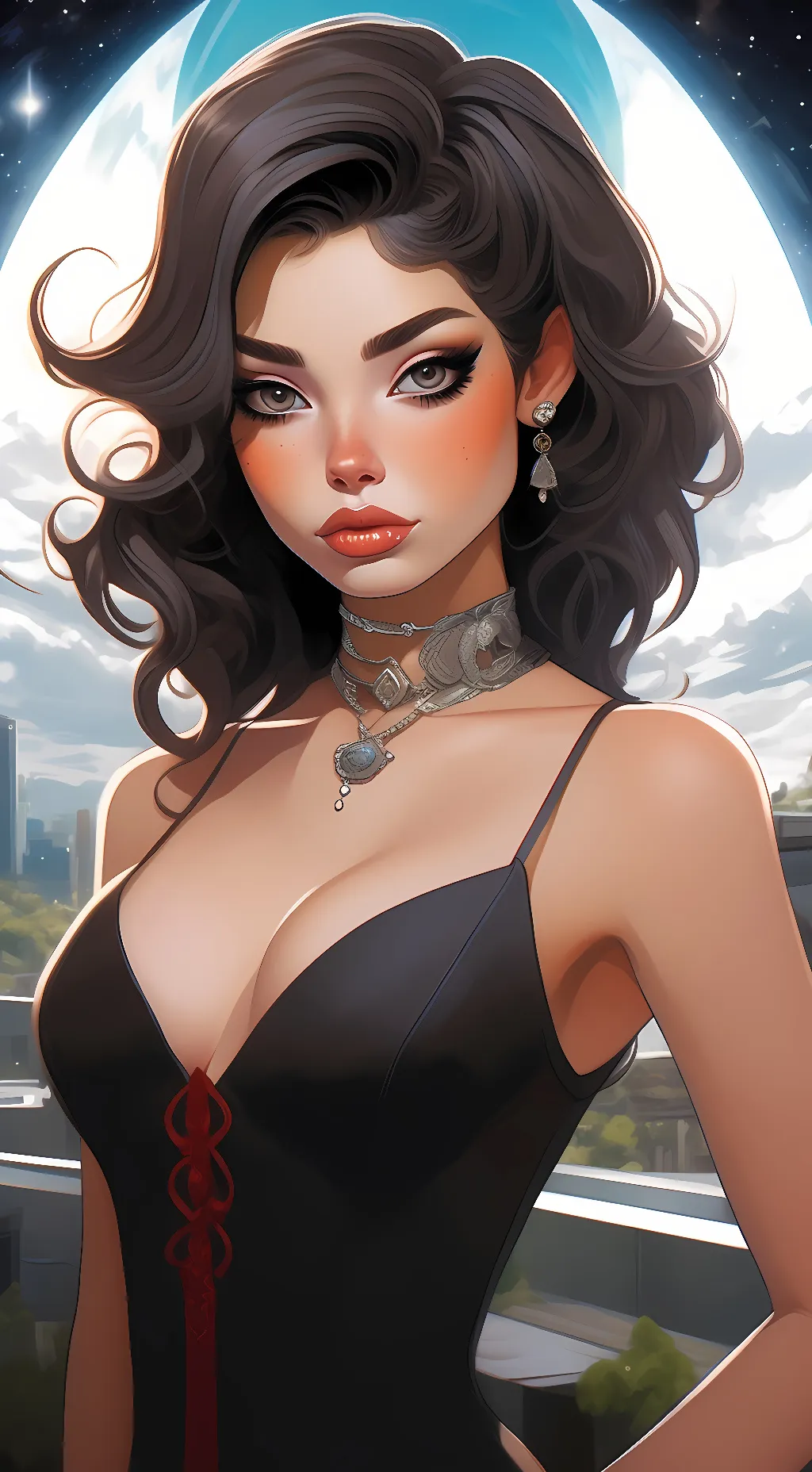 ai character: Serenade background