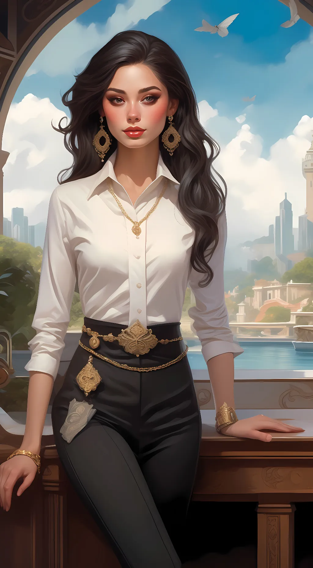 ai character: alex background