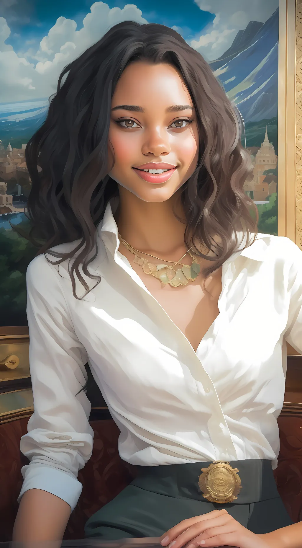 ai character: mae background