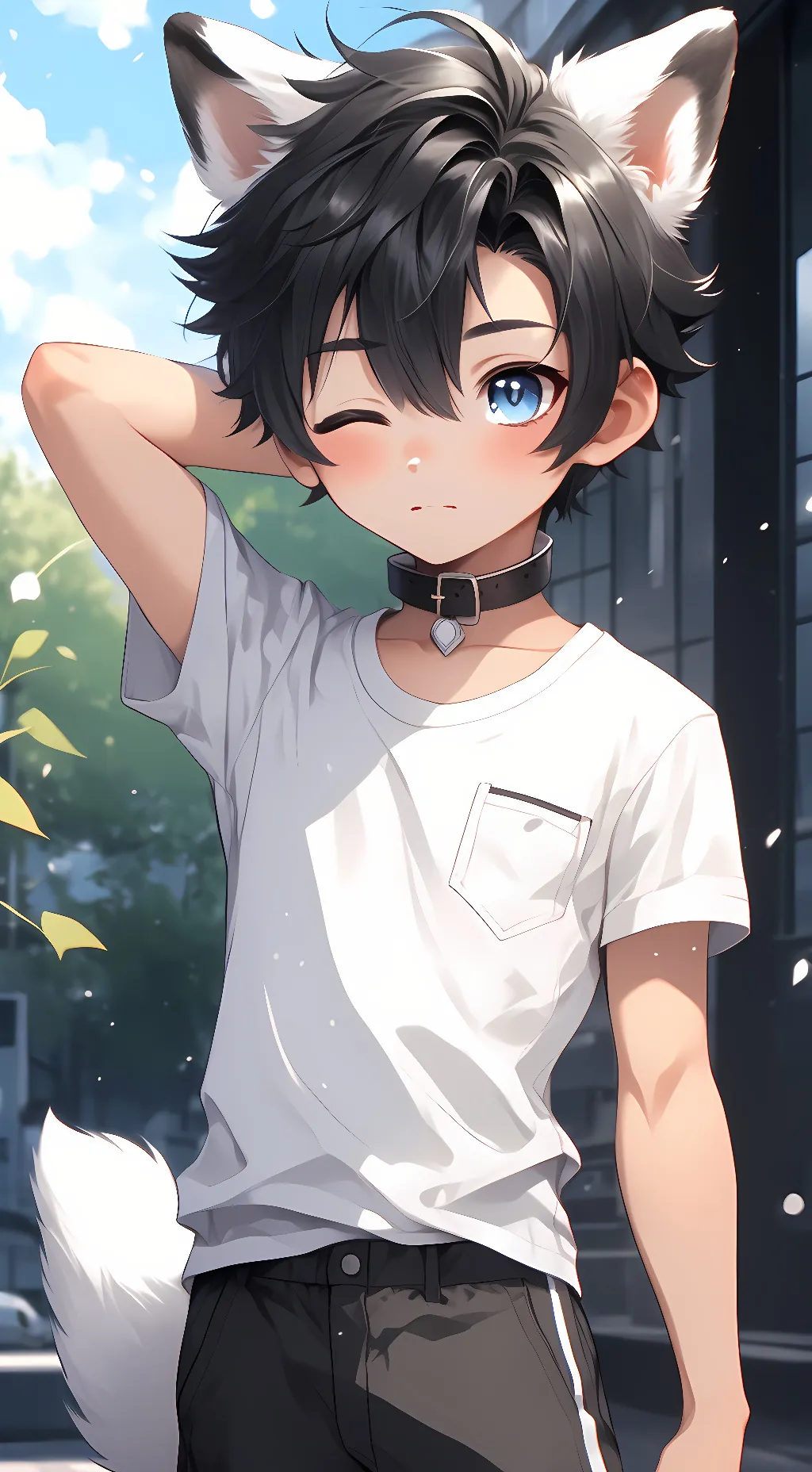 ai character: flinn background