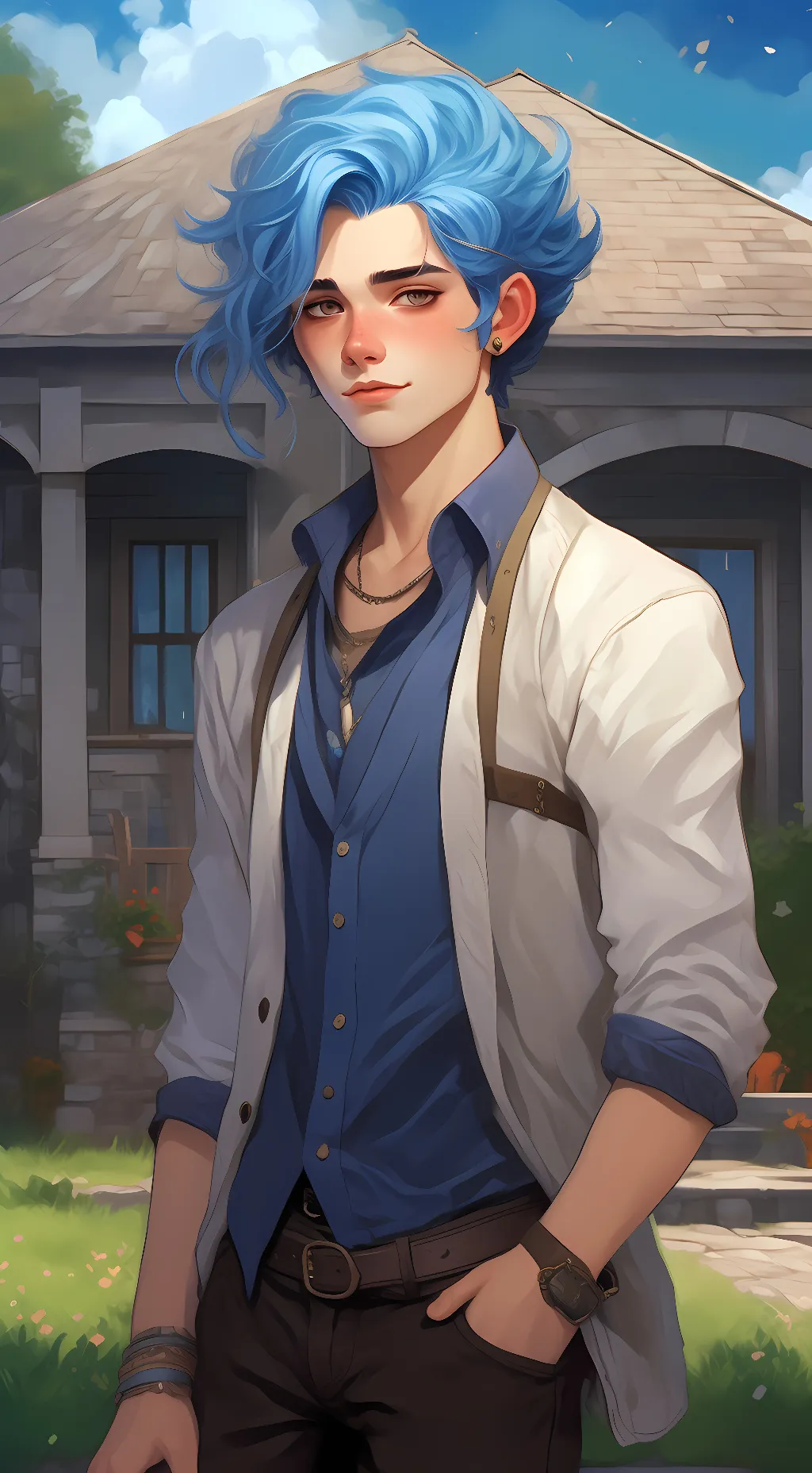 ai character: Alez background