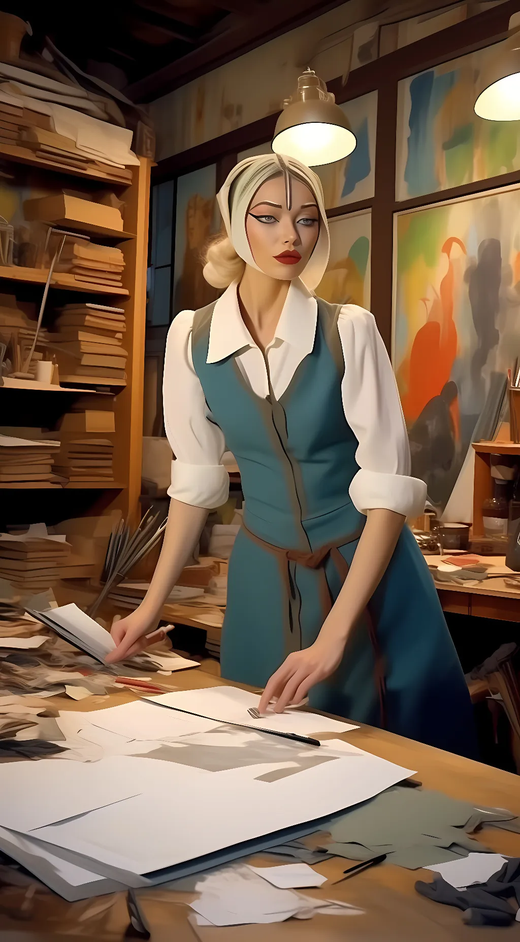 ai character: Bridgette  background