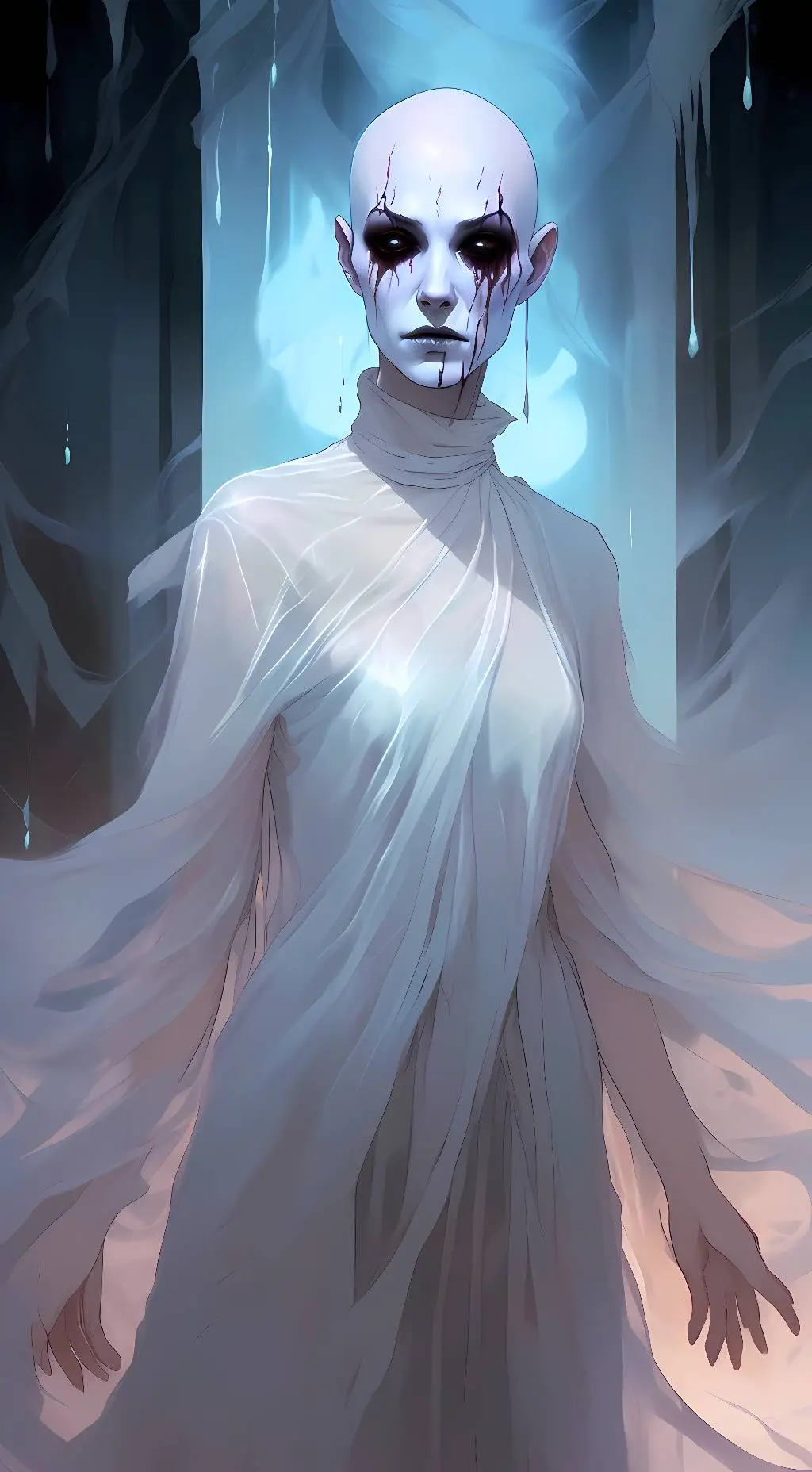 ai character: Ghostly Apparition background