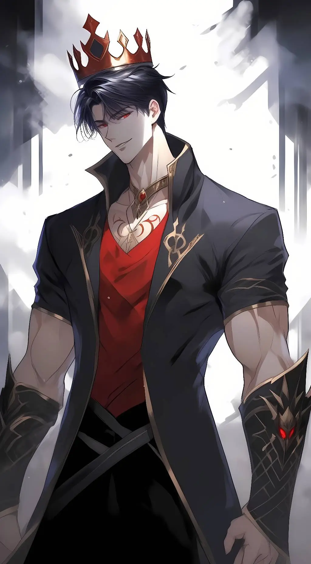 ai character: King Roland background