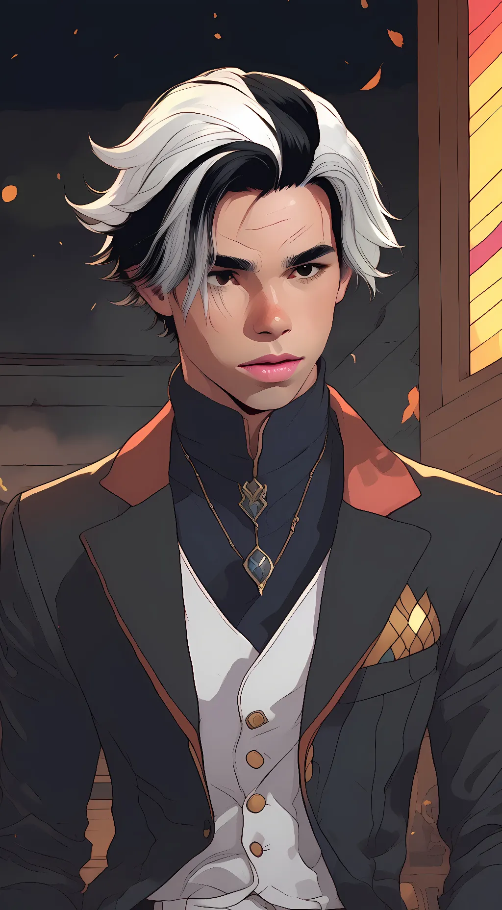 ai character: Jay,Carlos,Eve,Mal background