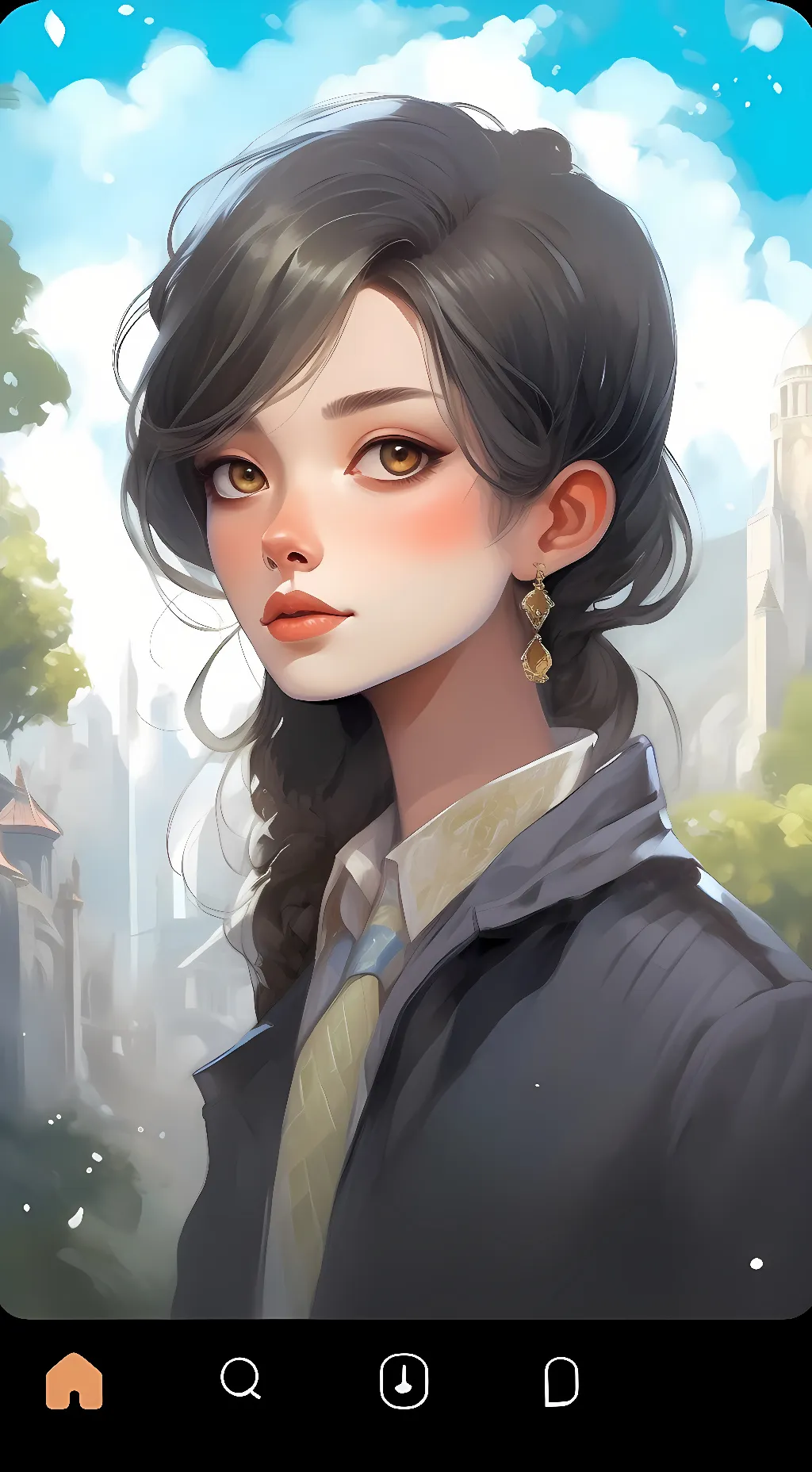 ai character: vivian background