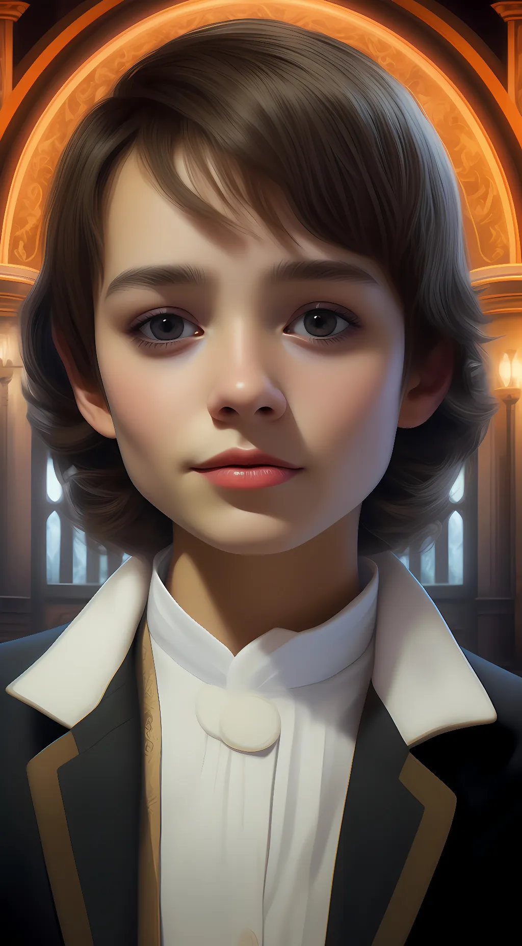 ai character: Fritz background