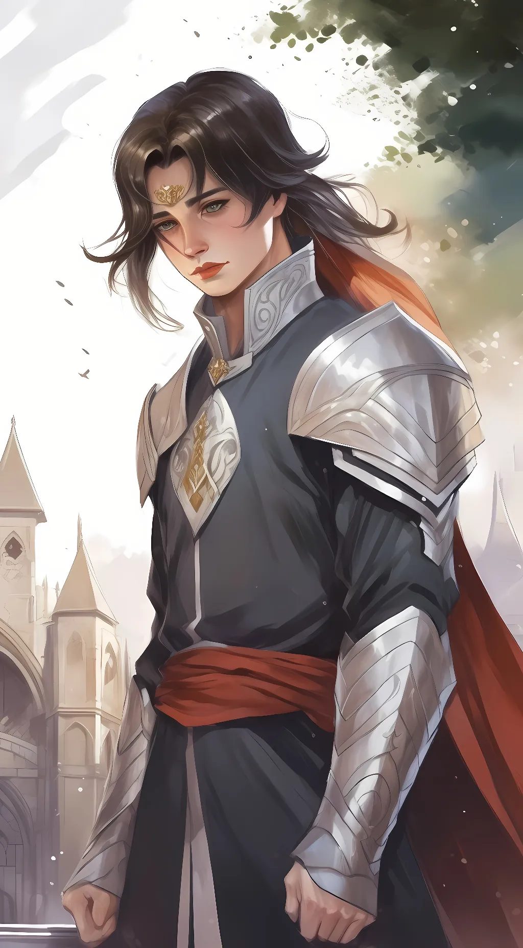 ai character: Guard background