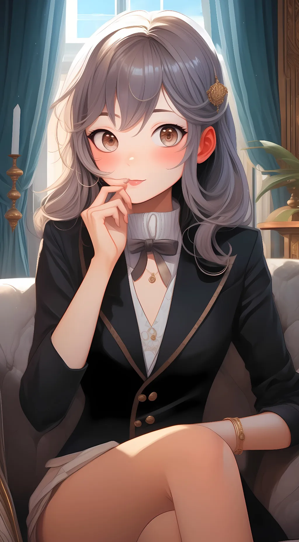 ai character: ariana  background