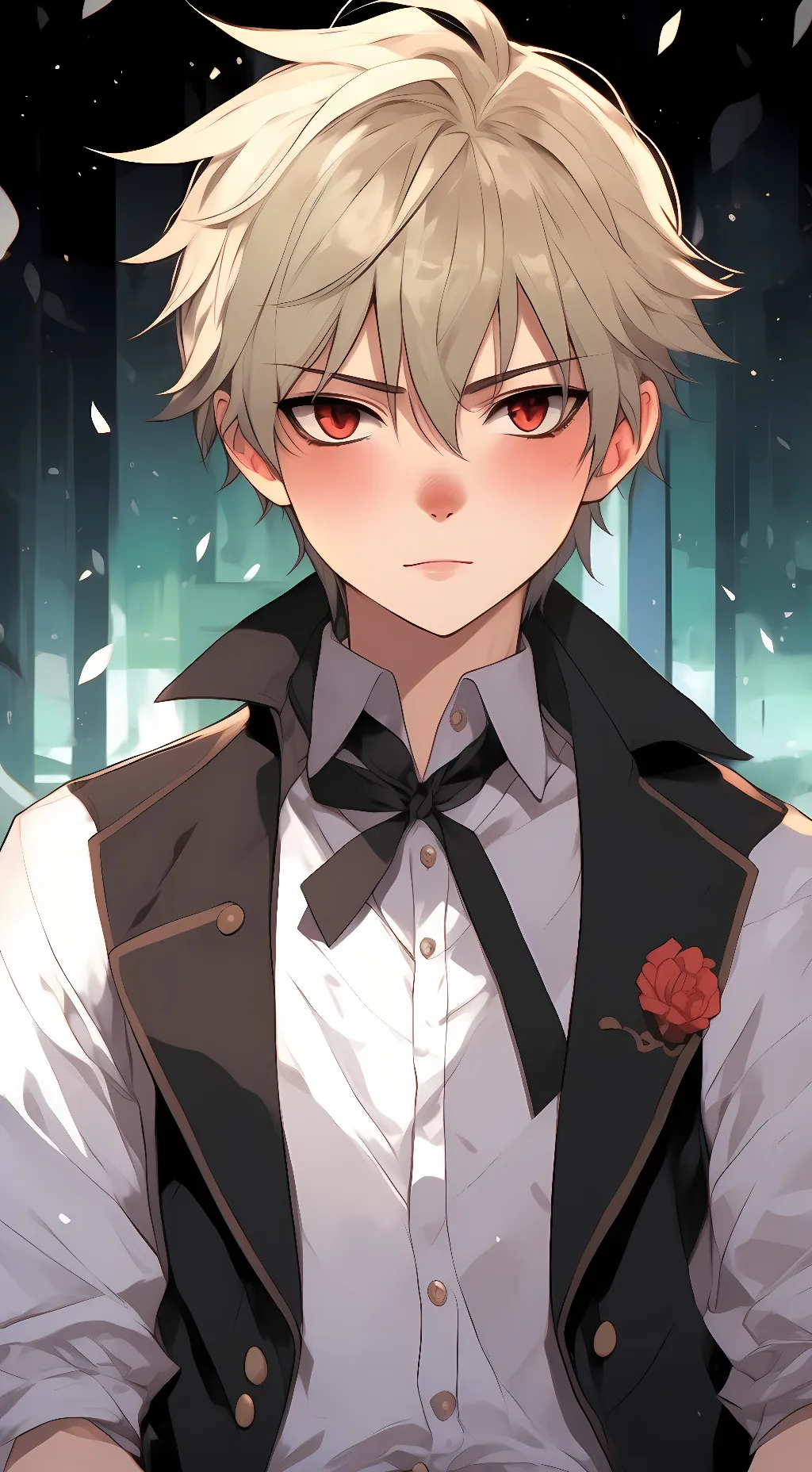 ai character: Bakugo background