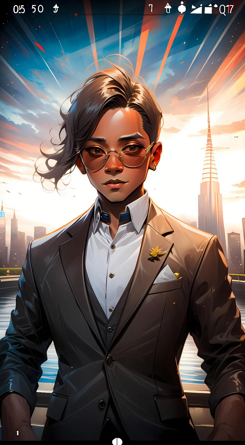 ai character: Alex  background