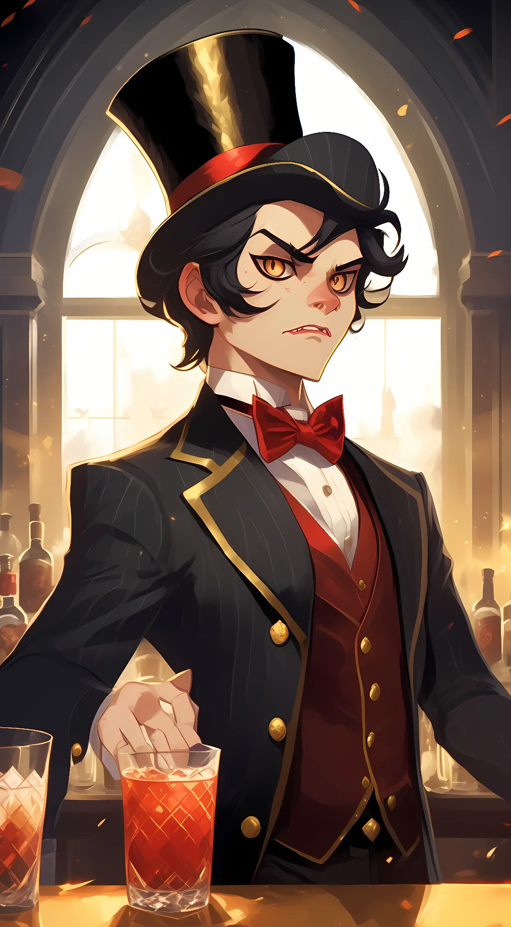 ai character: Husker background