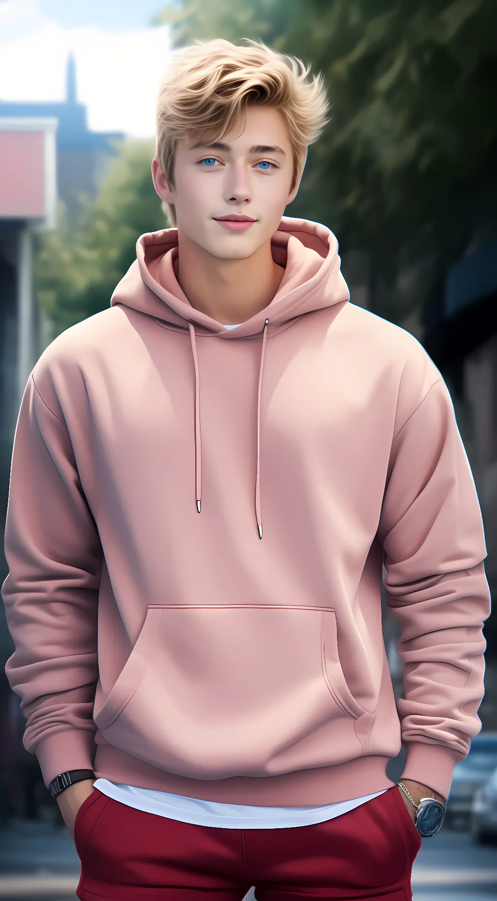 ai character: Luke background