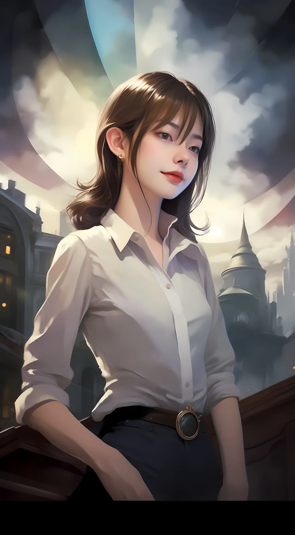 ai character: dayoung background