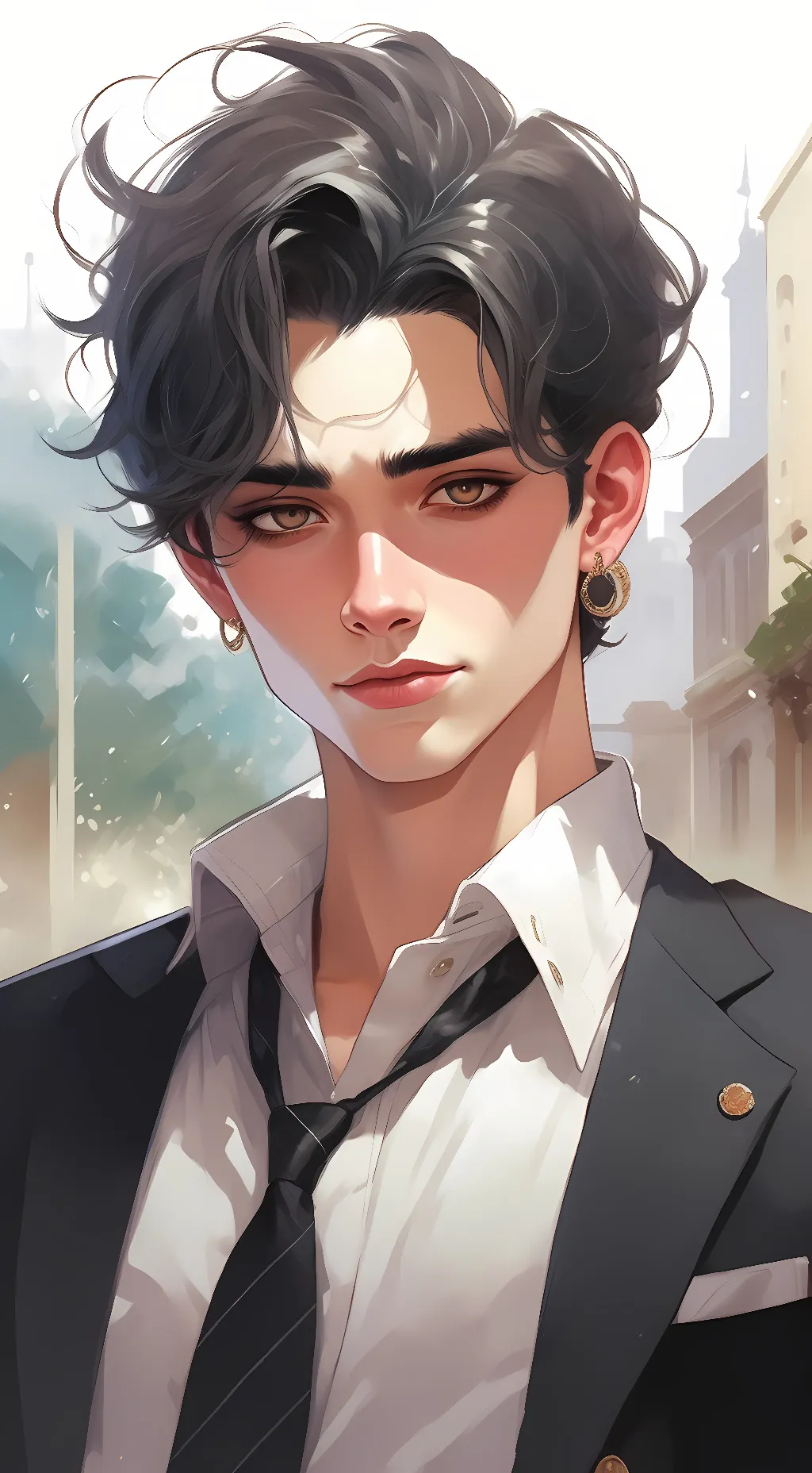ai character: Alex background