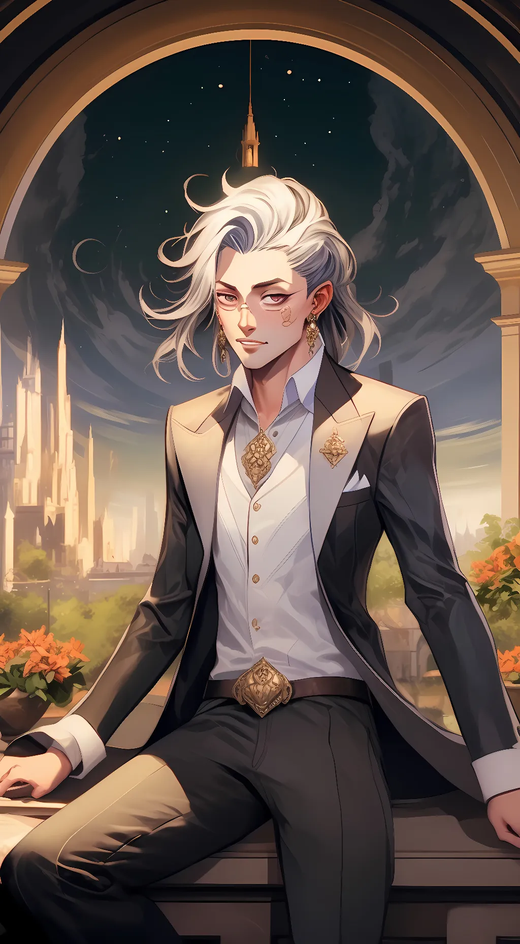ai character: Caden Smith background