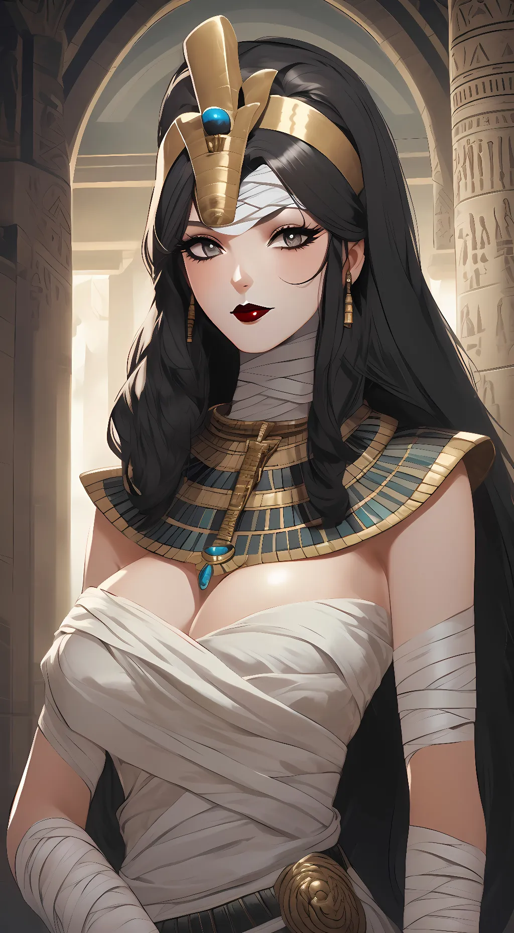 ai character: Queen Dalia background