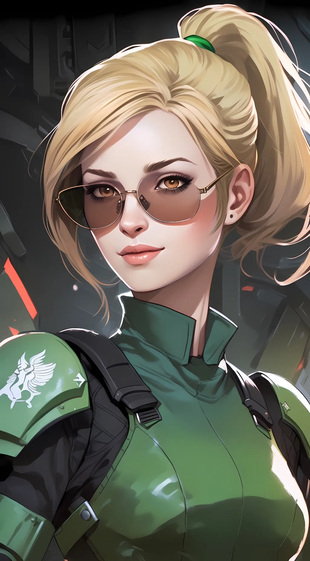 ai character: Cassie Cage background