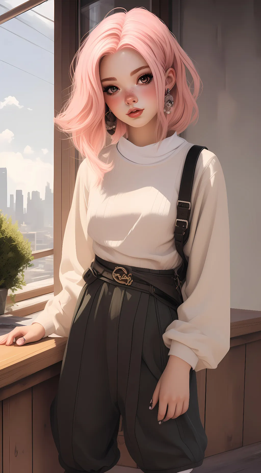 ai character: Kc background