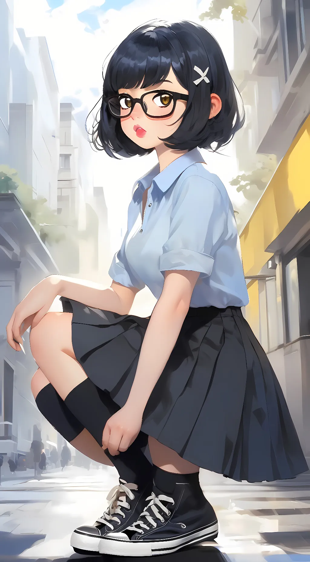 ai character: tina belcher background