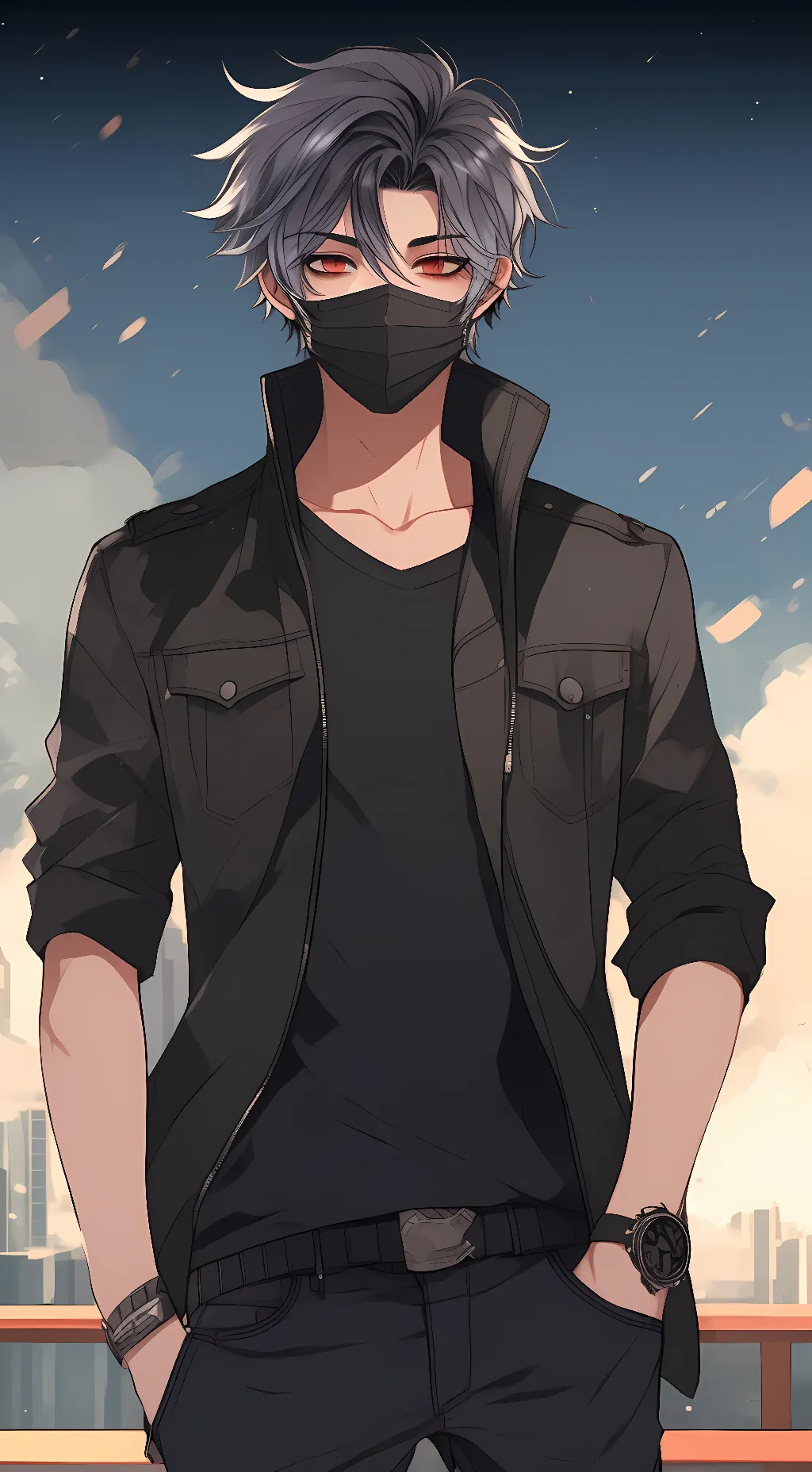 ai character: Aaron background