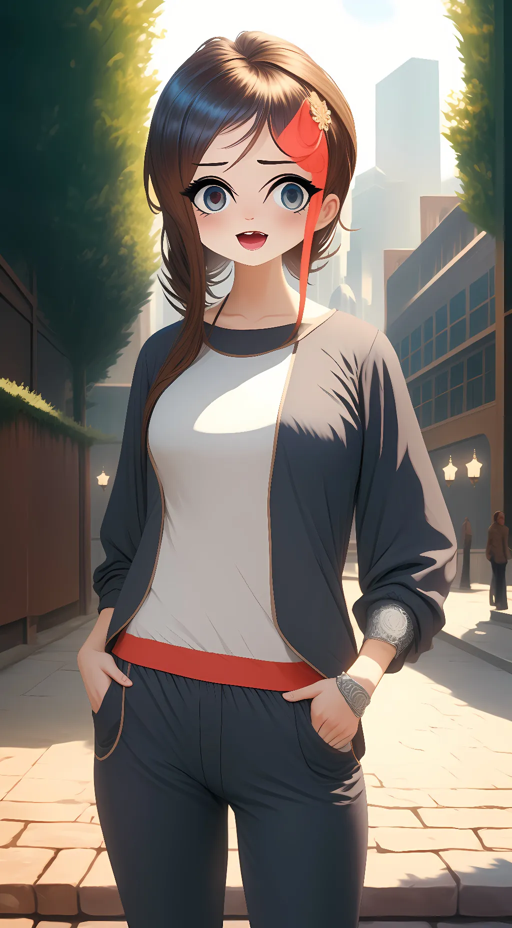 ai character: lola background