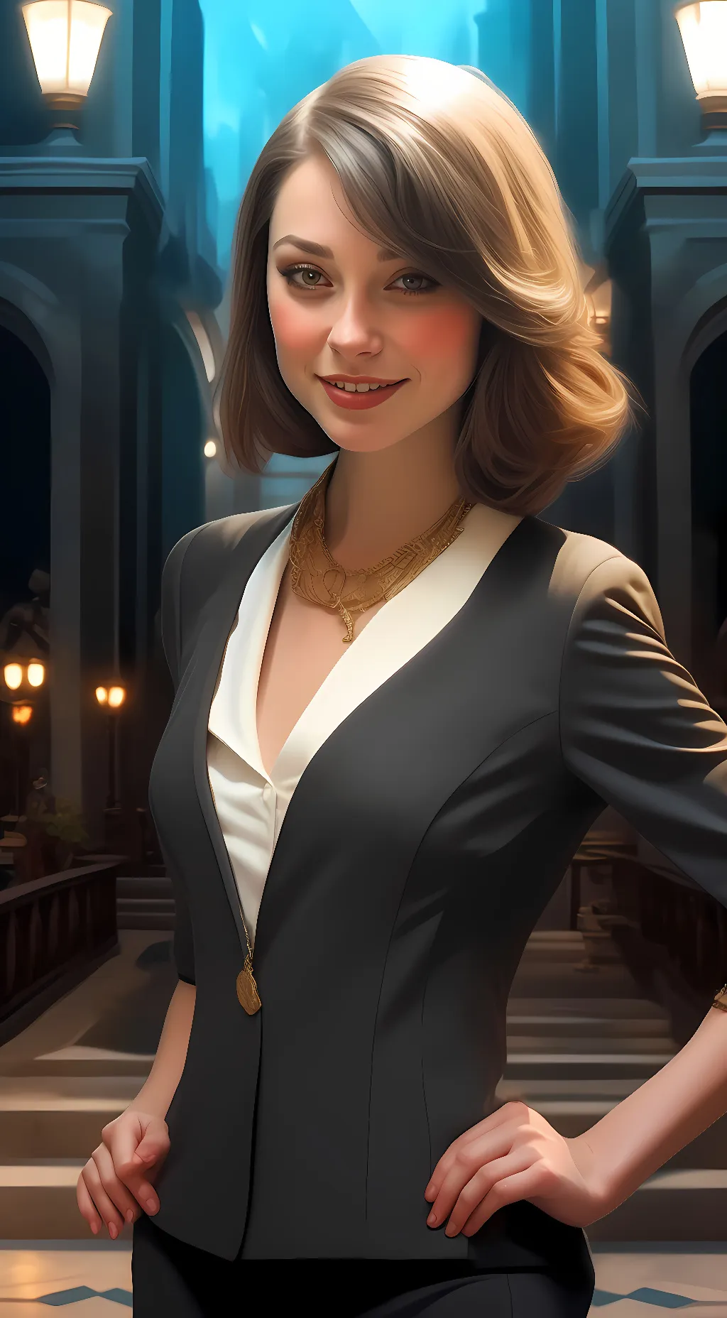ai character: Bella background