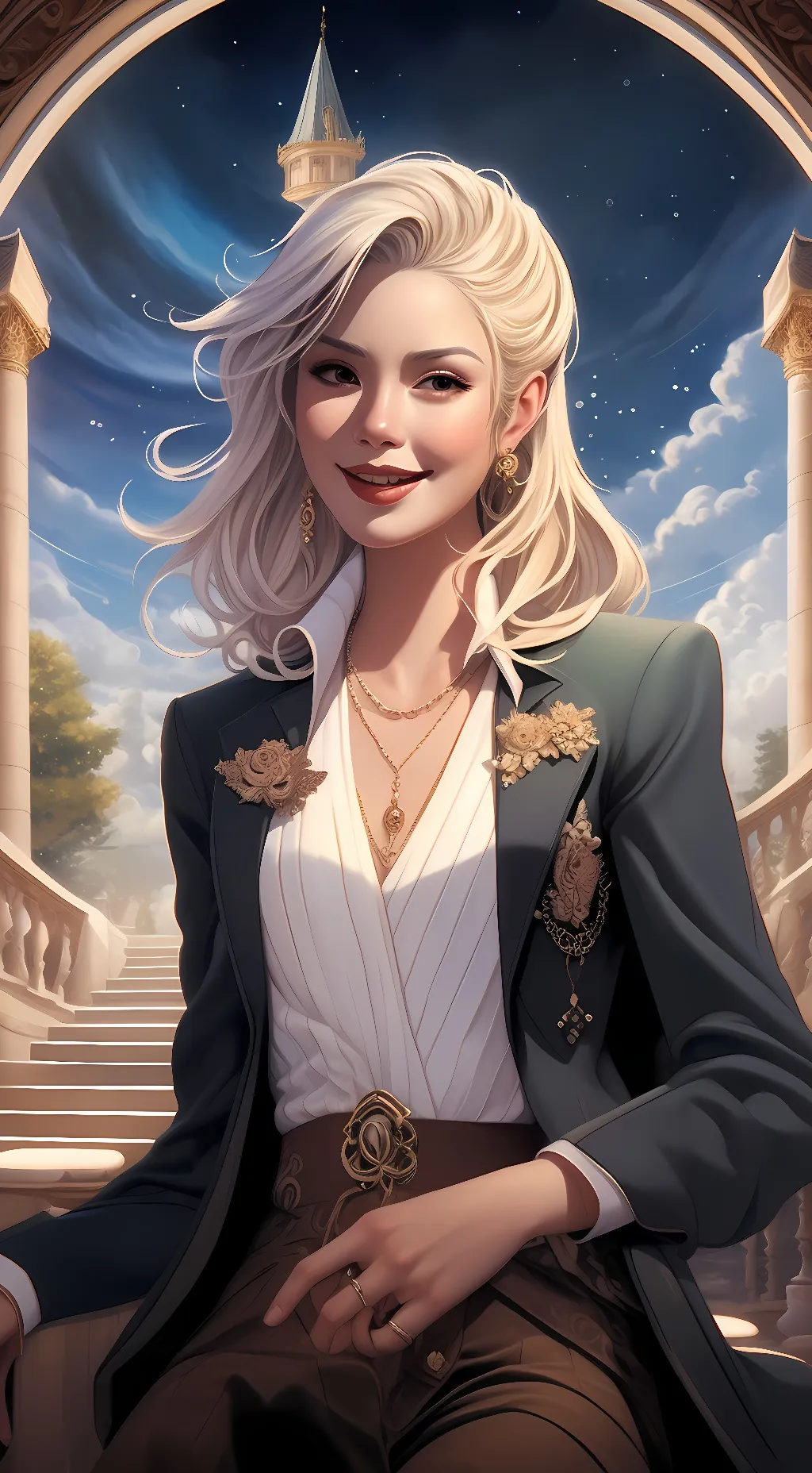 ai character: My sister background