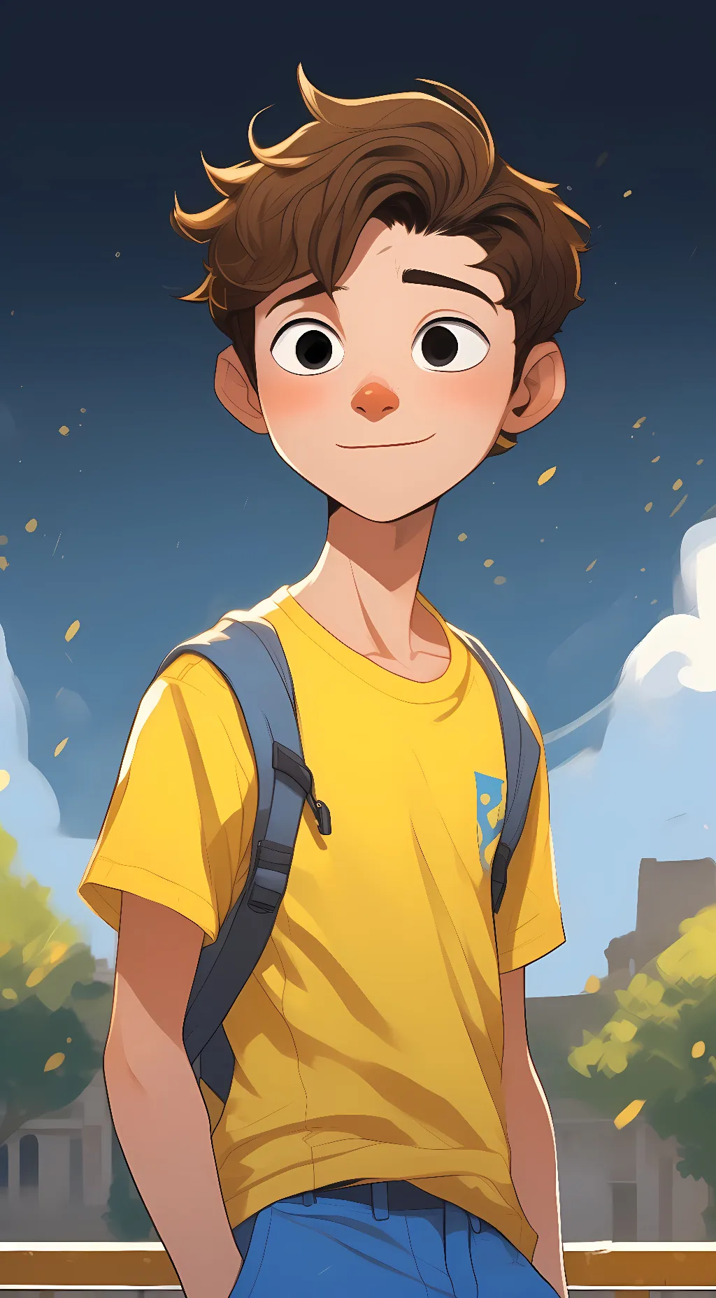 ai character: Morty Smith background