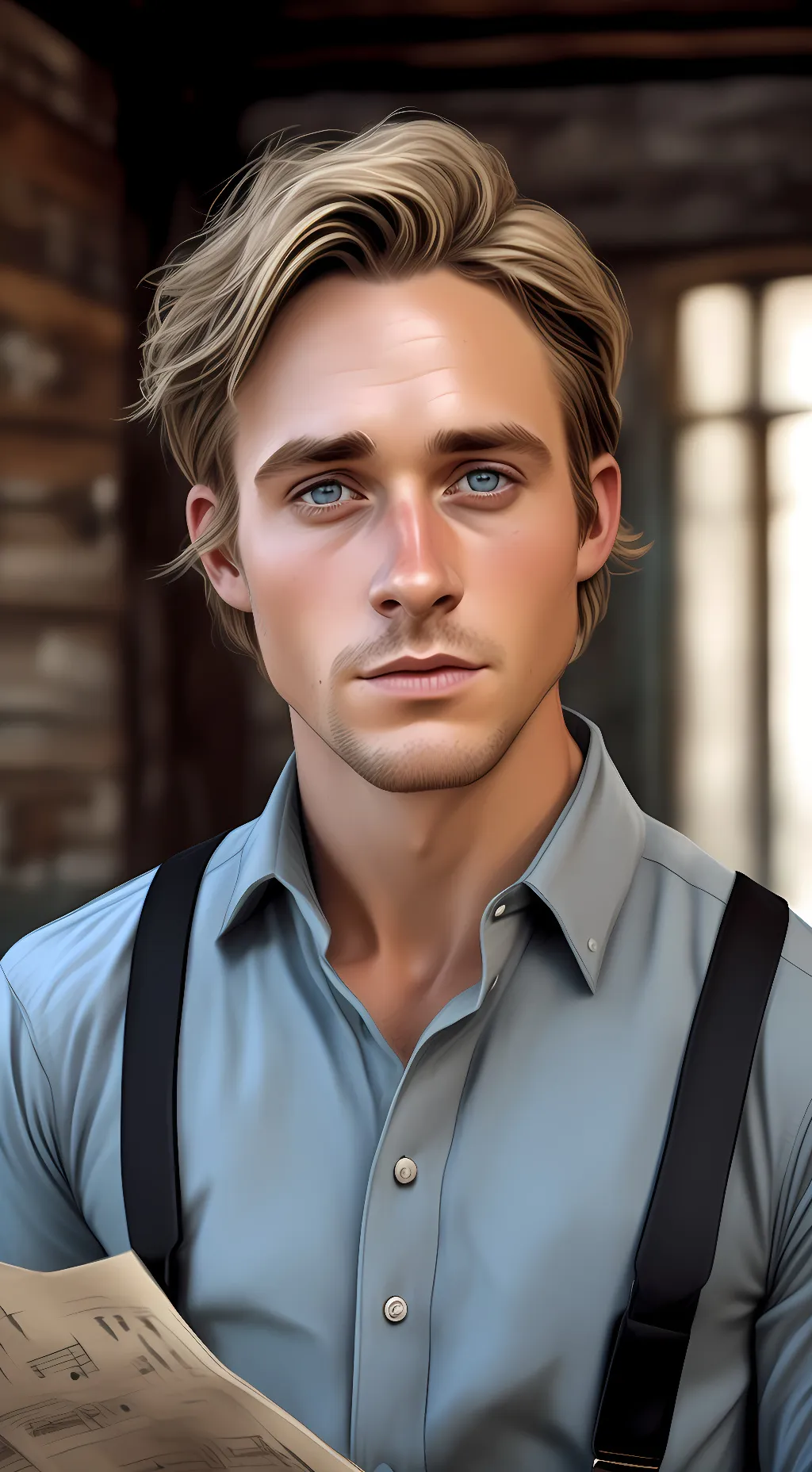 ai character: Sammy Lawrence  background