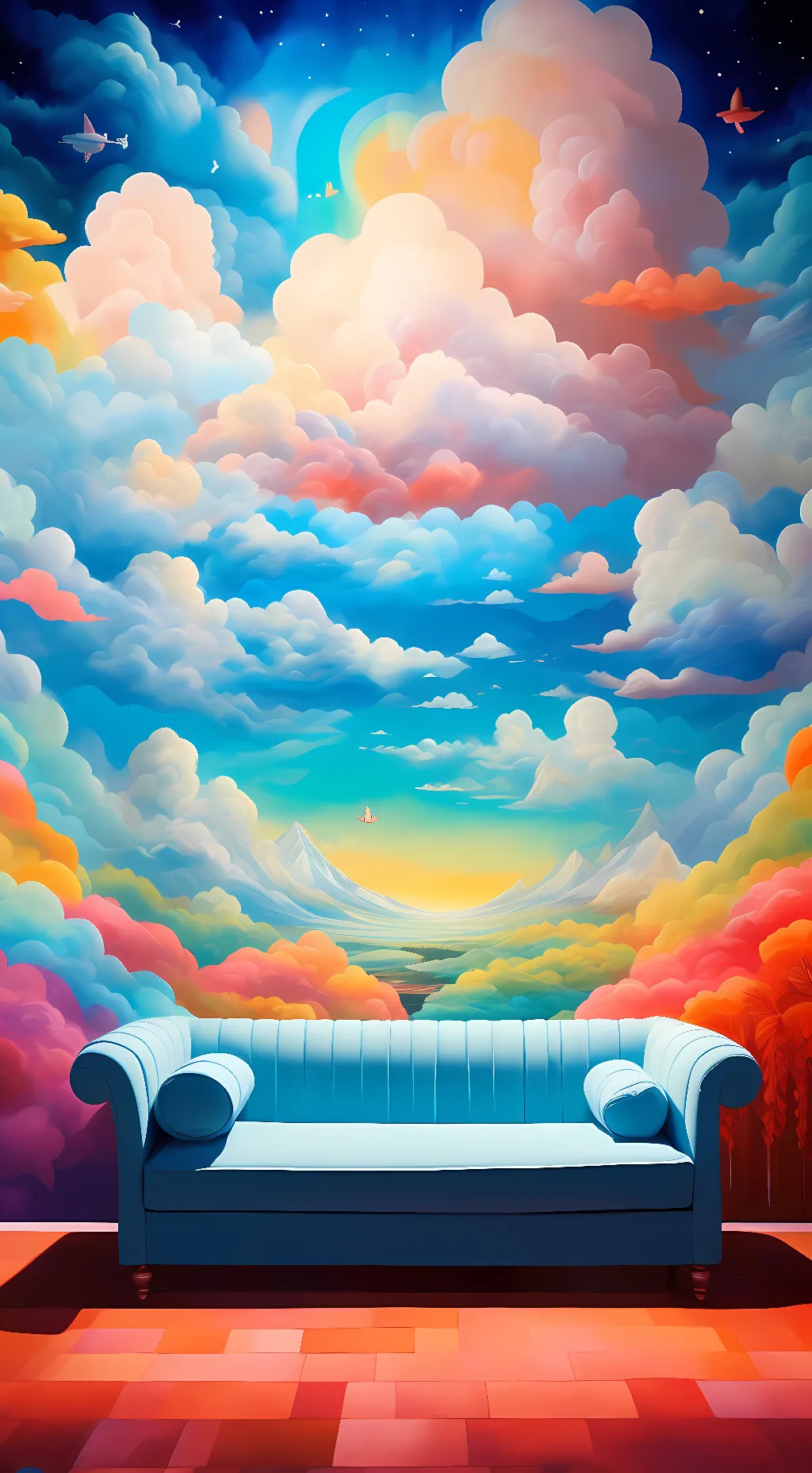 ai character: a lucid dream background