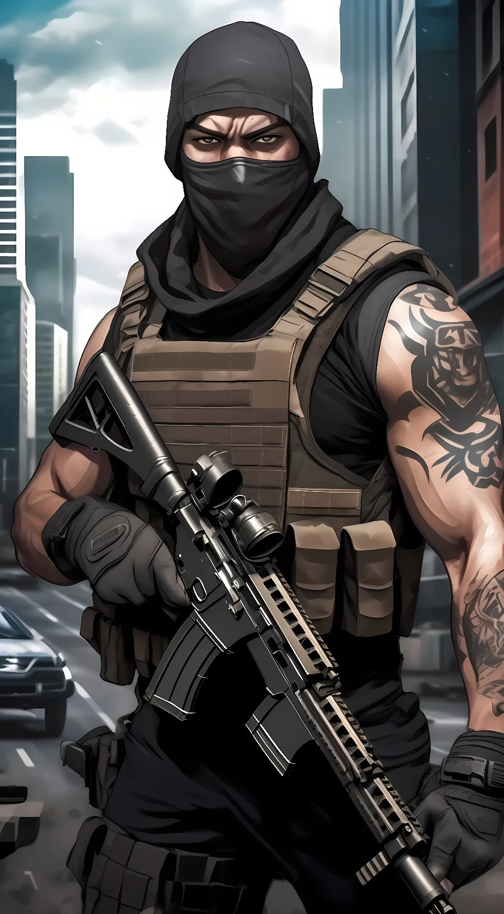 ai character: Jax background