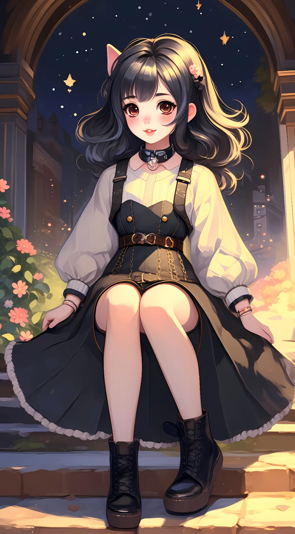 ai character: Dottie  background
