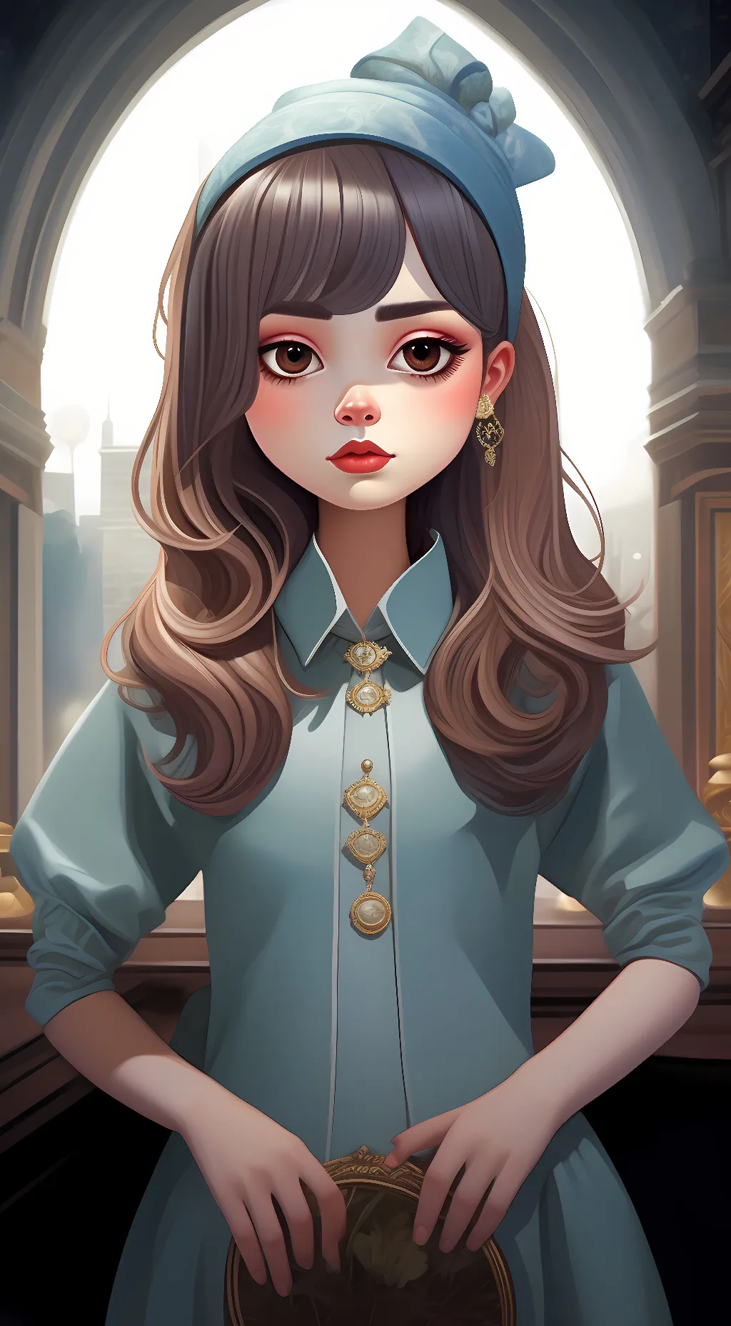 ai character: jade background