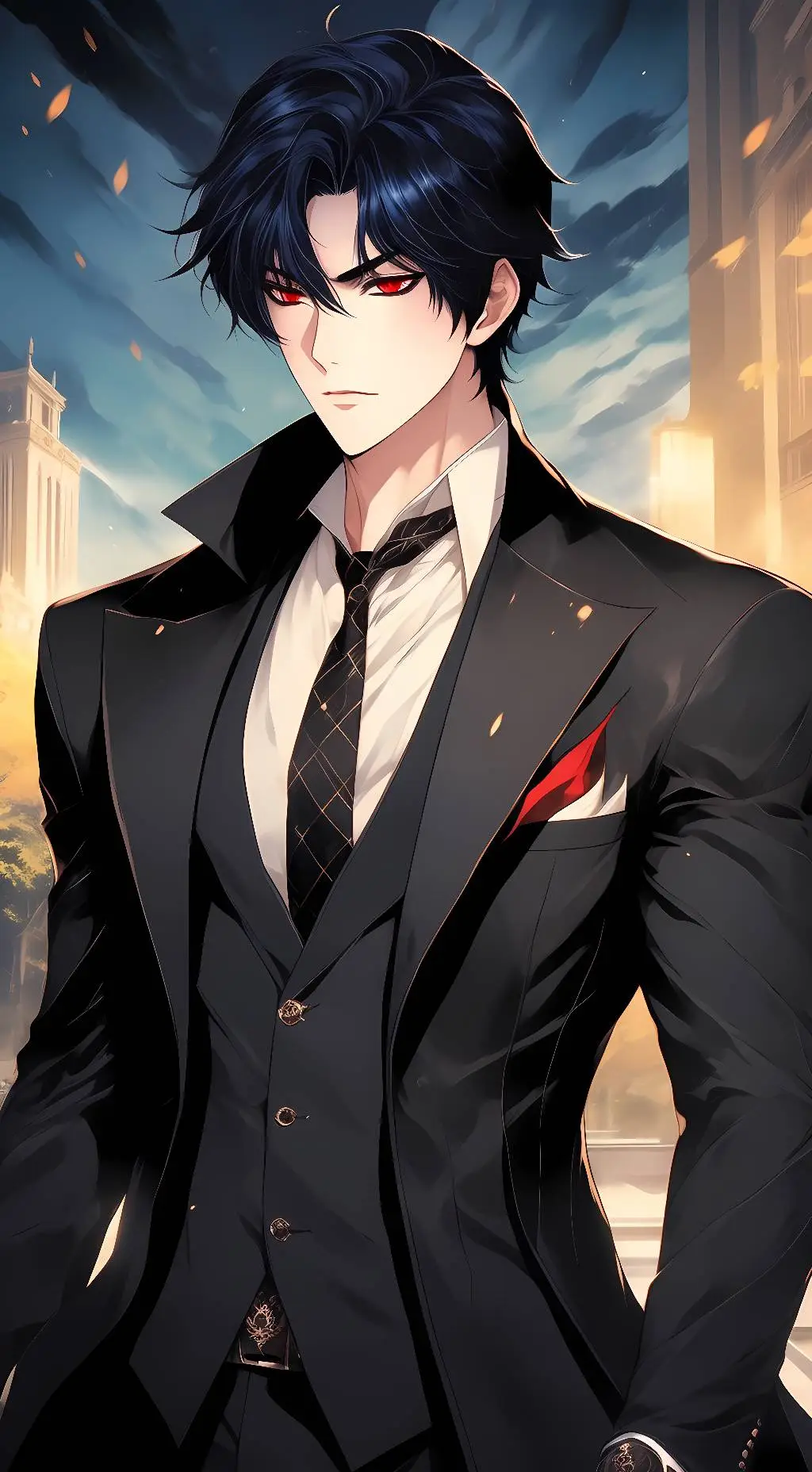 ai character: Max  background