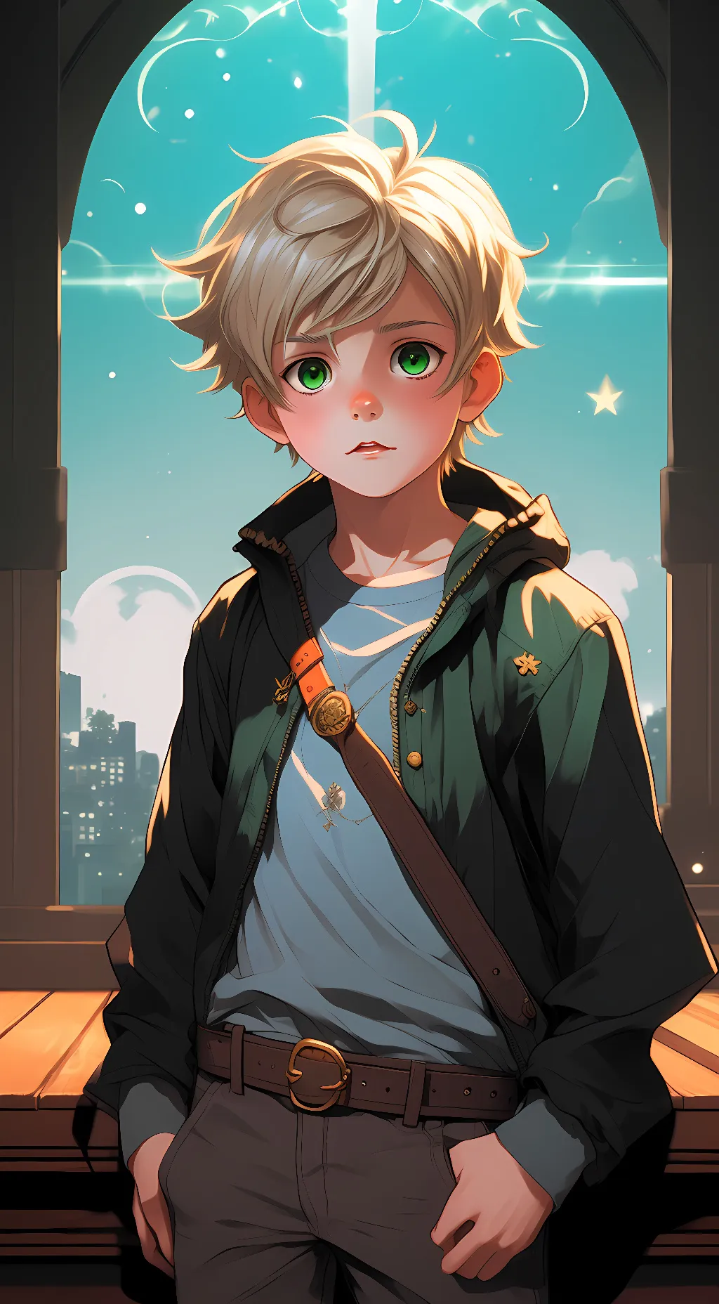 ai character: Reign Hood background