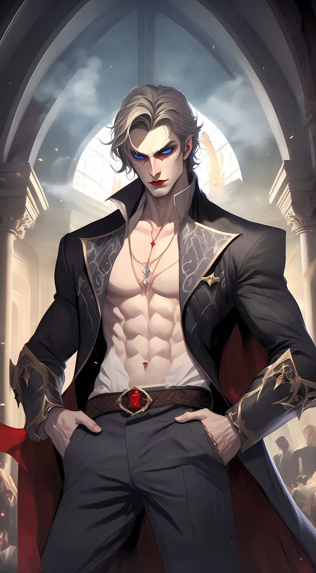 ai character: - ryan -  background