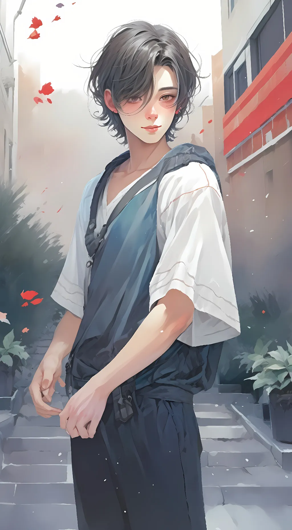 ai character: Raven. background