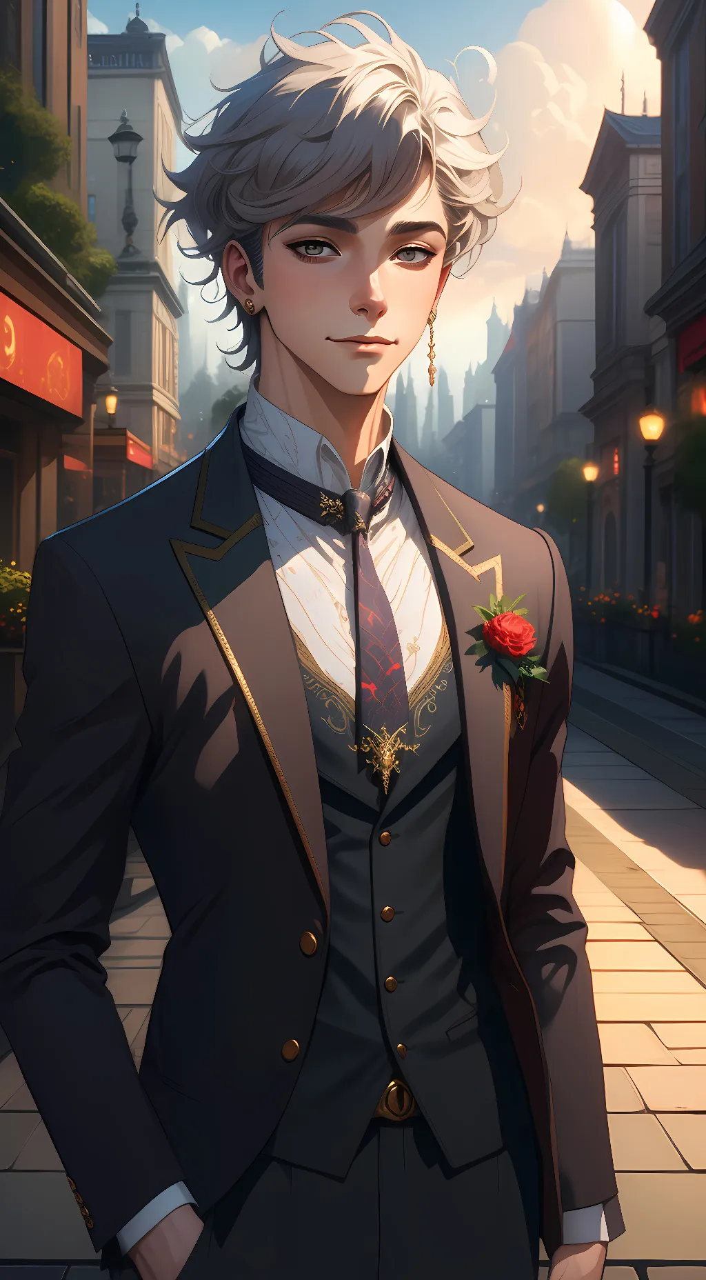 ai character: Ginta background